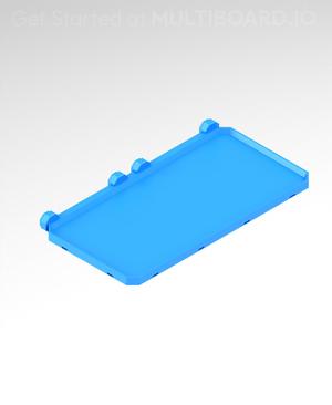 4x2 CU Bolt-Locked Shelf
