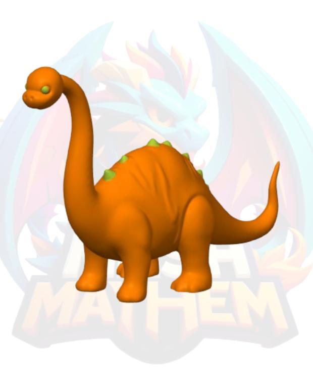 Brontosaurus Dino Kids Toy