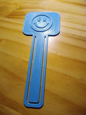 smiley book mark