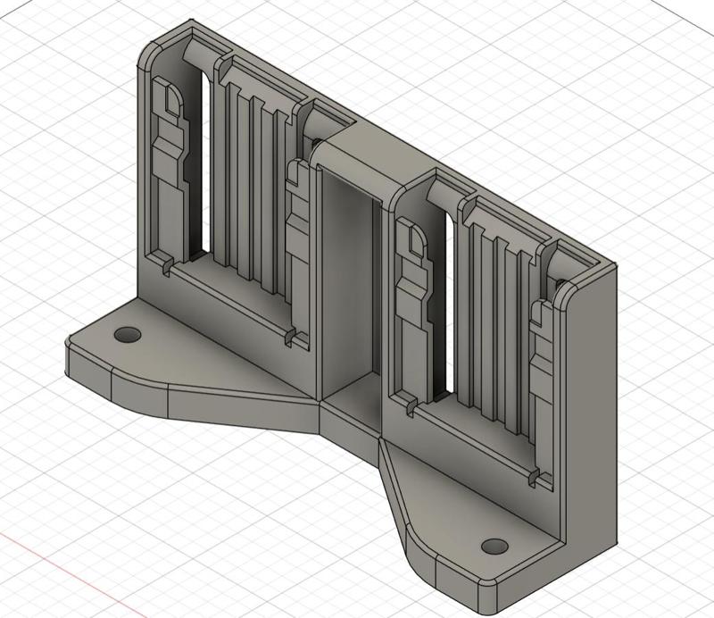Dewalt 2 battery holder (Toolgrid)
