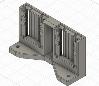 Dewalt 2 battery holder (Toolgrid)