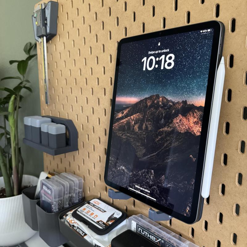 Ikea Skadis - IPad Organizer