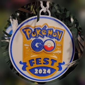 Pokemon Go FEST 2024 - Coin Ornament