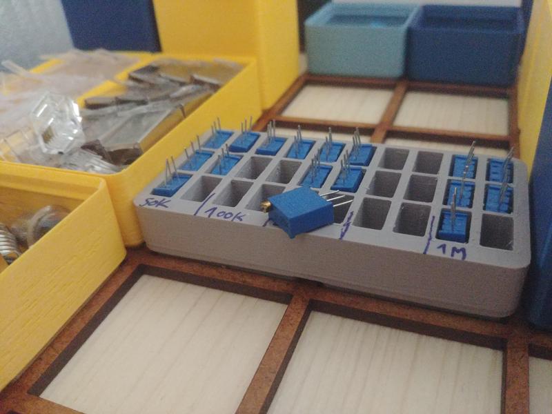 Variable resistor bin 1x2 H2