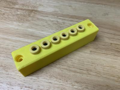 Banana Jack(s)-in-the-Box 6x1 Banana Jack Holder