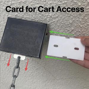 Condominium card for Cart access