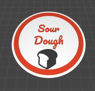 Sour Dough Bread Jar Lid