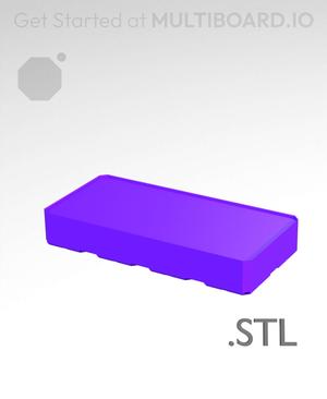 4x2x0·75 - Multibin Insert - STL Remixing File