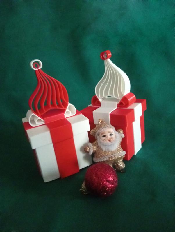 Santa Christmas Gift Box