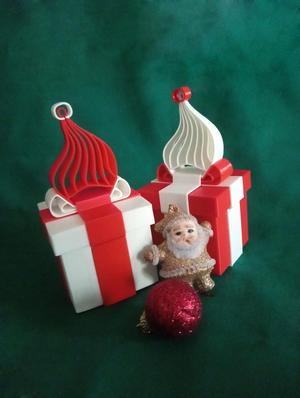 Santa Christmas Gift Box