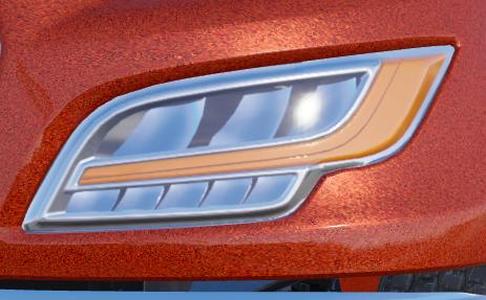 International MV LED headlights