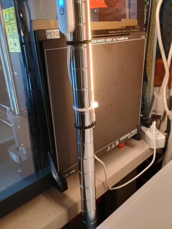 Steel sheet holder for Prusa Enclosure