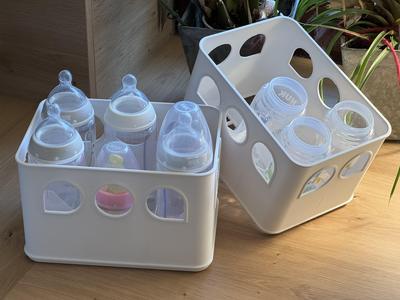 Baby Bottle Dry Rack and Beer Crate Holder