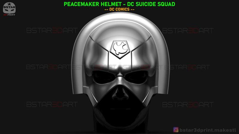 PeaceMaker Helmet - John Cena Mask - The Suicide Squad