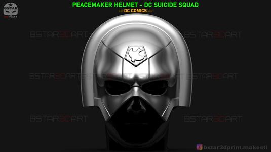 PeaceMaker Helmet - John Cena Mask - The Suicide Squad