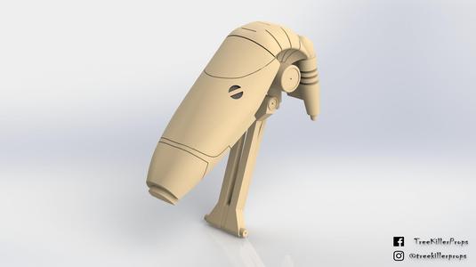 B1 Battle Droid Head Star Wars