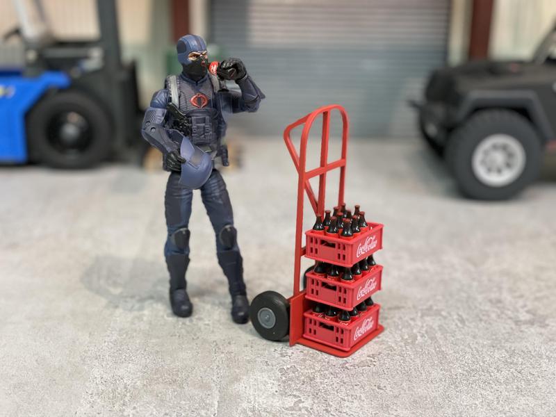 6" Action Figure Hand Truck Wheeler (1:12)