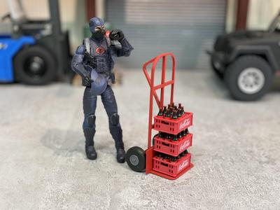 6" Action Figure Hand Truck Wheeler (1:12)