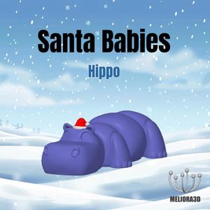 M3D - Santa Baby Hippo