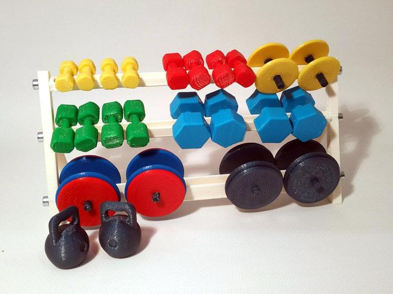 3d Printed Tiny Gym
