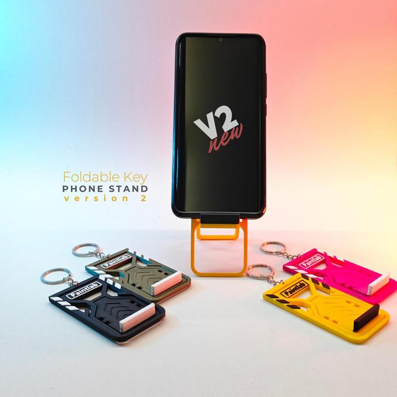 Foldable Key Phone Stand V2