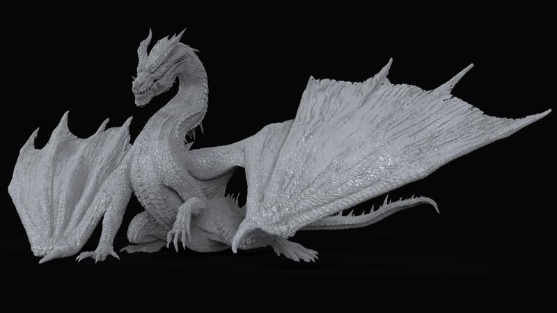 Monster Hunter World Fatalis 3d print model