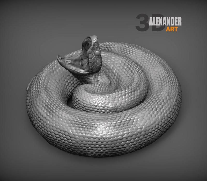 Northern Cottonmouth snake