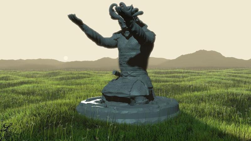 Samurai Pen Holder