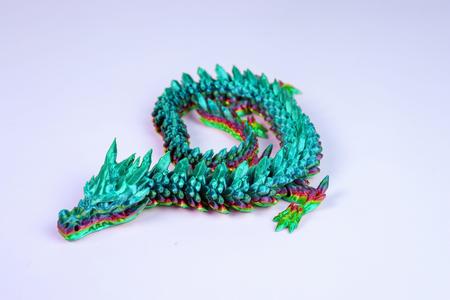 ARTICULATED FROST DRAGON WIGGLE PET ARTICULATED DRAGON
