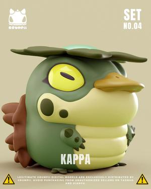Grumpii 3D Printable Art Toy - Chubbii Series - Set 4