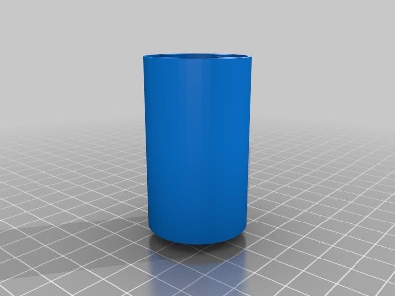 AA battery to D-cell adapter