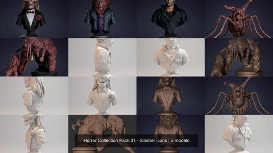 Horror Collection Pack 01 - Slasher icons