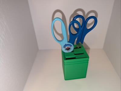 Classroom Scissor holder 4 - 2x2