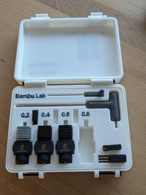 Accessories tray for A1 / A1 Mini toolbox