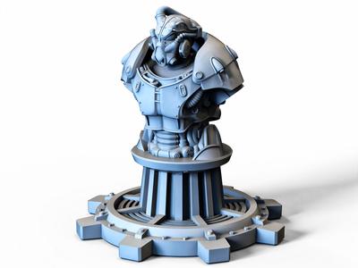 Tin Man Bust