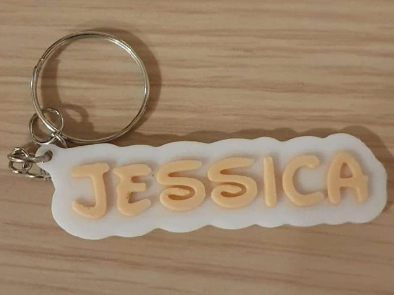 Jessica keychain