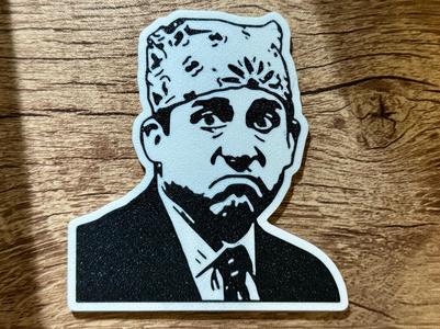 Prison Mike The Office Magnet (8x3mm magnets)