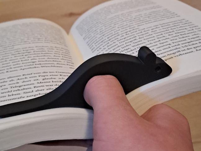 Book Page Holder (Reading Rat)