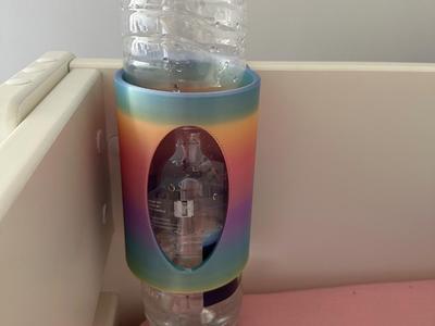 Bottle holder bed