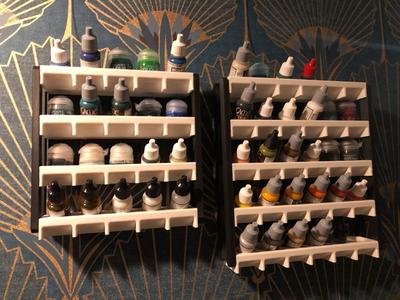 Wall Mount for Paint Rack Stack Holders