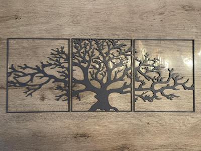 Three-piece tree of life frame