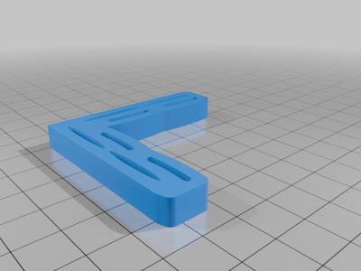 7/16X/3/4 SCREEN CORNER INSET FIXED 