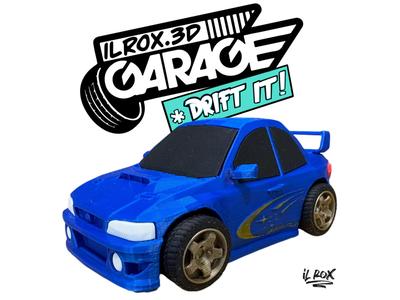 SUBARU IMPREZA inspired Toy Car