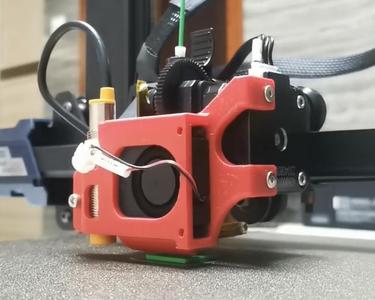 Kobra 1 light extruder duct