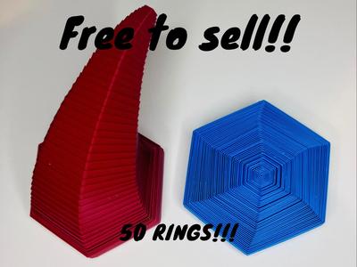 Stretchy Hexagon Fidget