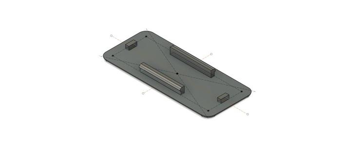 1971 - 73 Mustang rear seatbelt filler