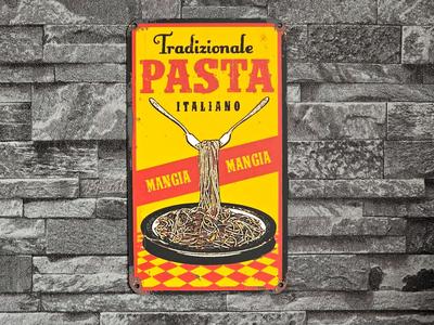 Hueforge Vintage Pasta Italiano