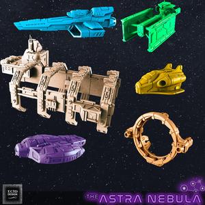 Civilian Ships and Stations - Set 3 [Fleet Scale Starship]