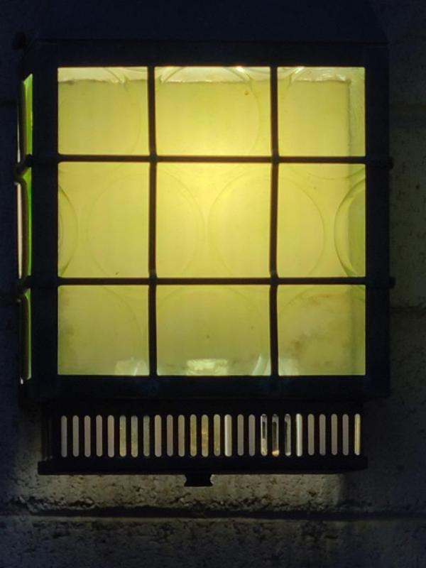 Porch light shield