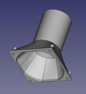Fan to Pipe adapter
